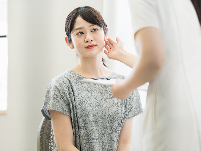 仕上がり確認・アフターアドバイスご予約